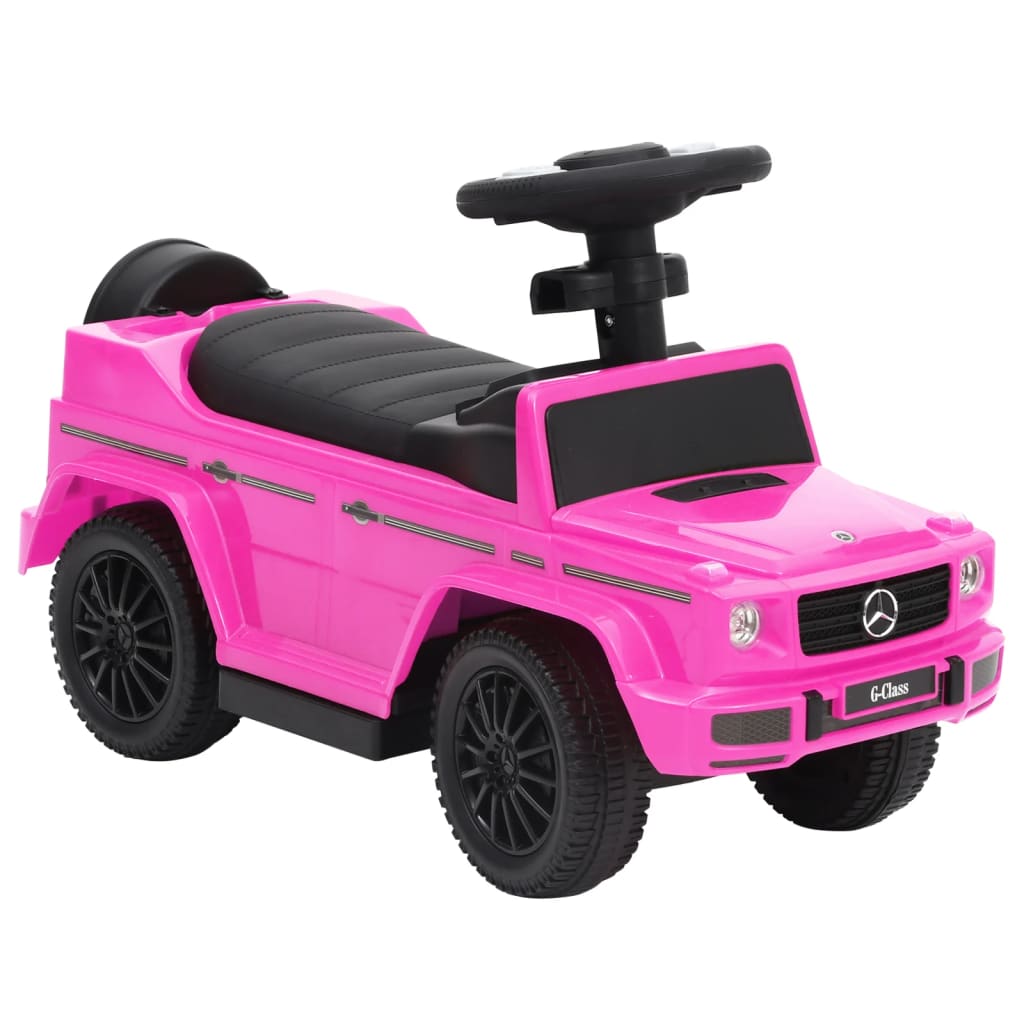 Berkfield Push Walk Car Mercedes-Benz G63 Pink