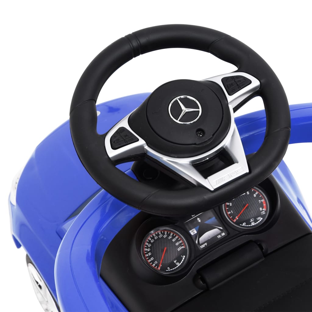 Berkfield Push Walk Car Mercedes-Benz C63 Blue
