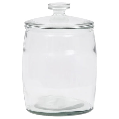Berkfield Storage Glass Jars with Lid 4 pcs 3850 ml