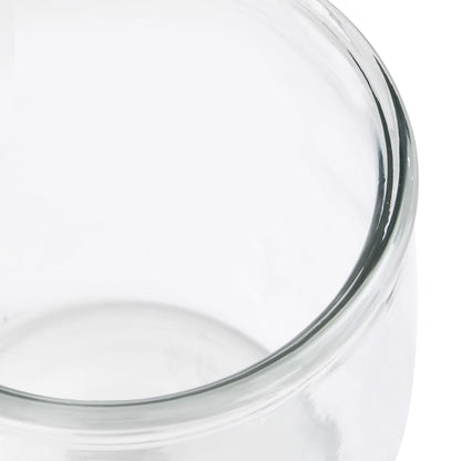 Berkfield Storage Glass Jars with Lid 4 pcs 3850 ml