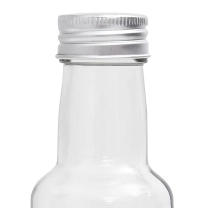 Berkfield Small Glass Bottles 260 ml with Screw Cap 20 pcs