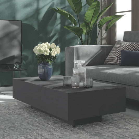 Berkfield Coffee Table Grey 115x60x31 cm Engineered Wood