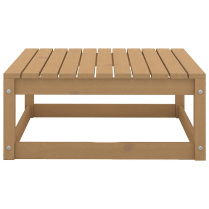 Berkfield 2 Piece Garden Lounge Set Honey Brown Solid Pinewood