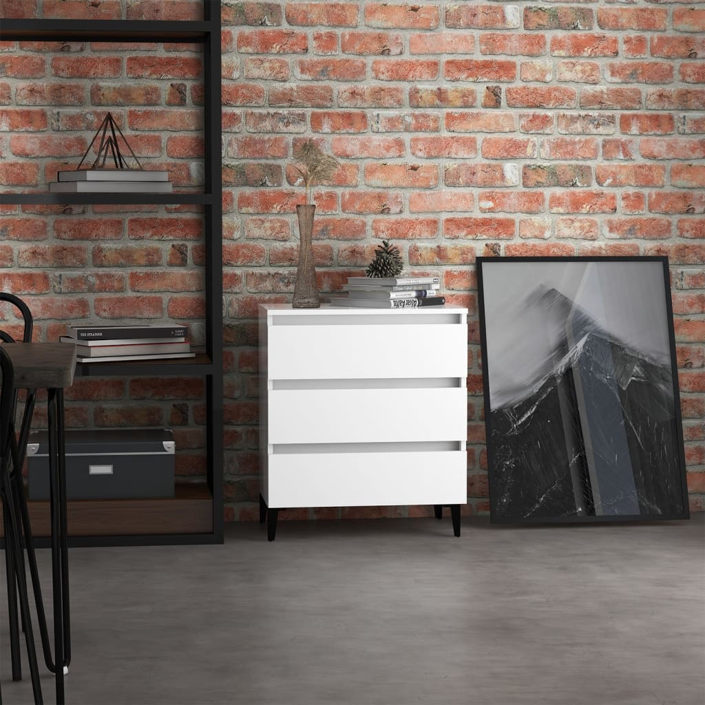 Berkfield Sideboard White 60x35x69 cm Engineered Wood