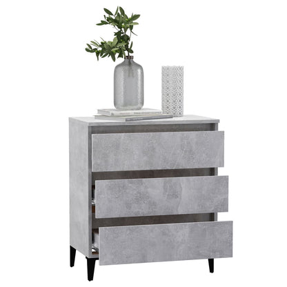 Berkfield Sideboard Concrete Grey 60x35x69 cm Engineered Wood