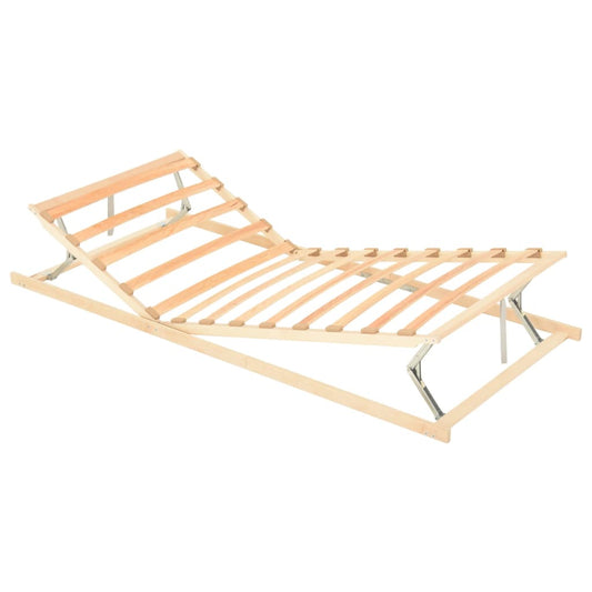 Berkfield Slatted Bed Base with 13 Slats Adjustable Head & Foot 100x200 cm