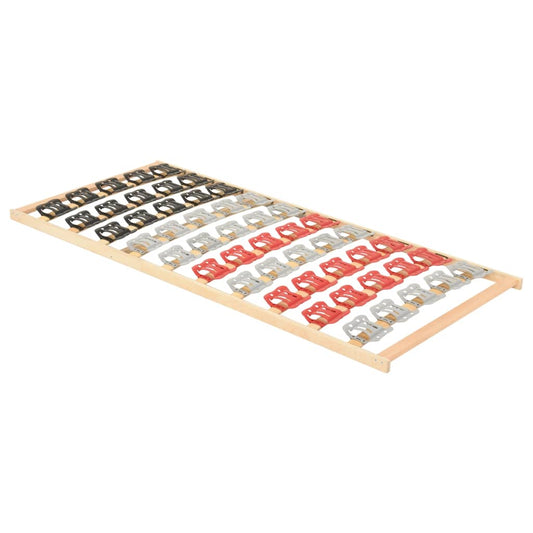 Berkfield Bed Frame with 12 Slats & Supports 90x200 cm