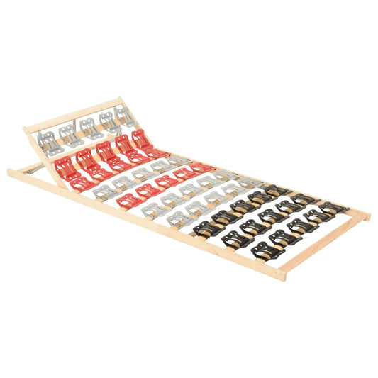 Berkfield Bed Frame with 12 Slats Adjustable Head 70x200 cm