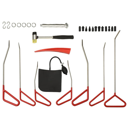 Berkfield 30 Piece Dent Repair Set Stainless Steel