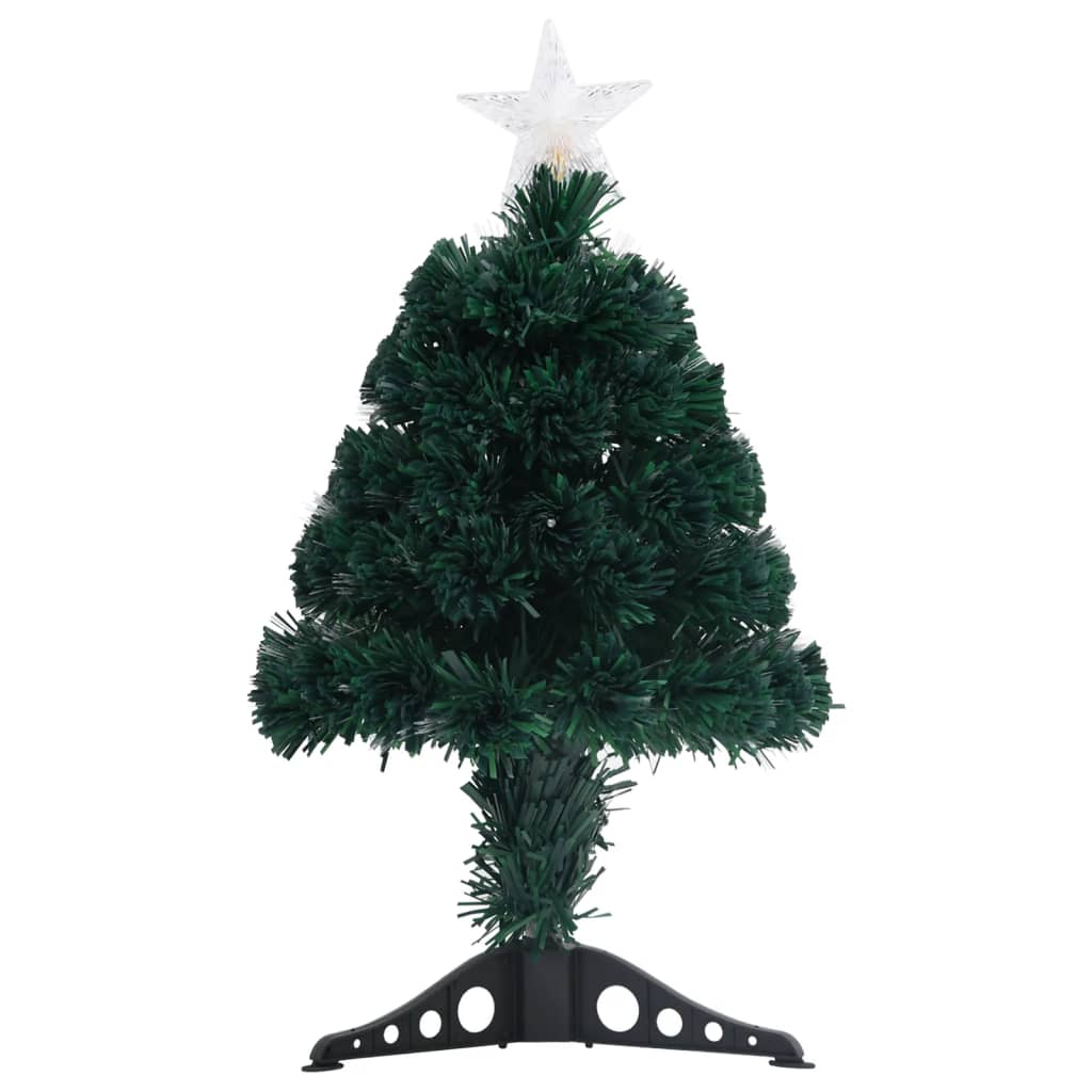 Berkfield Artificial Christmas Tree with Stand/LED 64 cm Fibre Optic