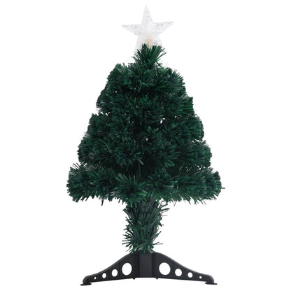 Berkfield Artificial Christmas Tree with Stand/LED 64 cm Fibre Optic