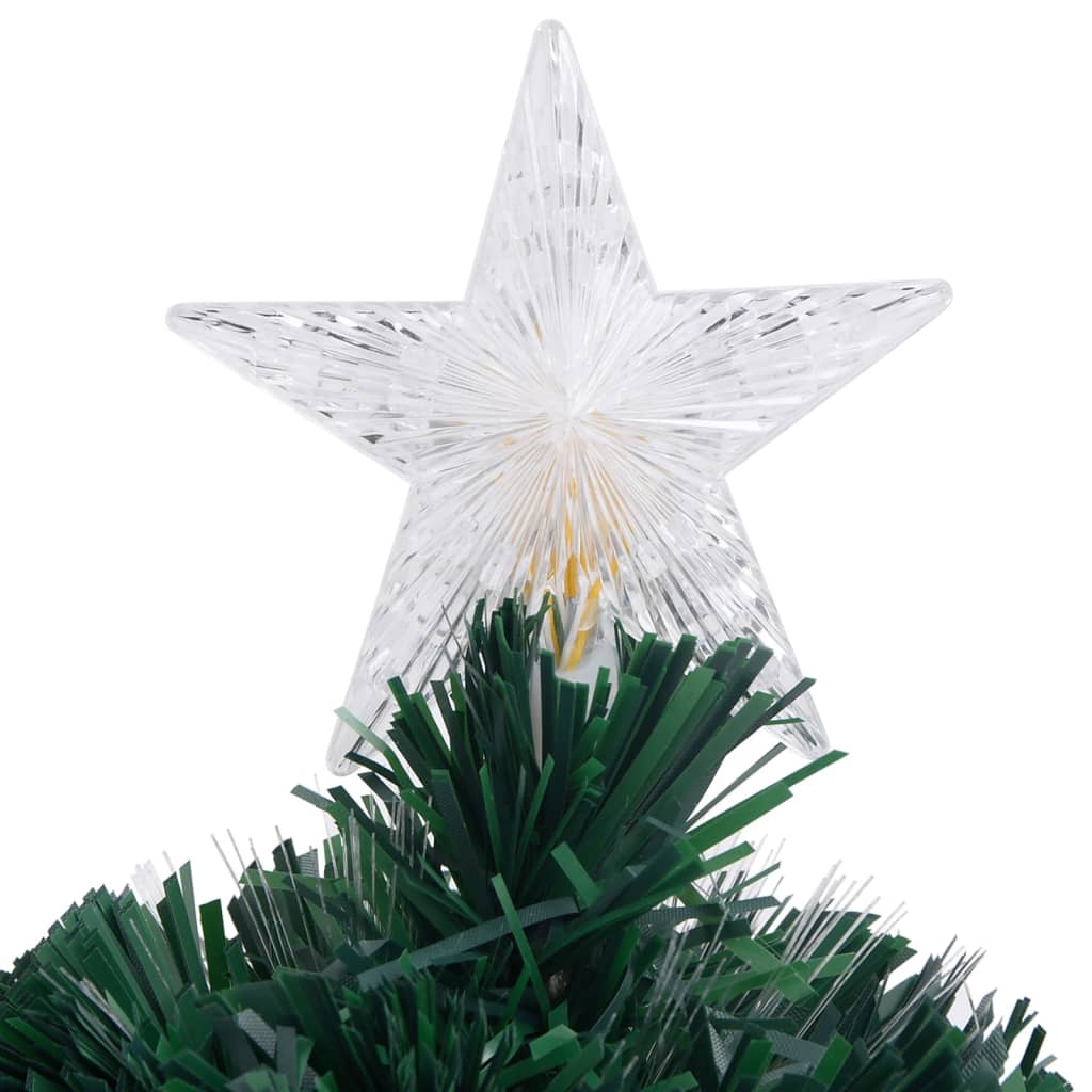 Berkfield Artificial Christmas Tree with Stand/LED 64 cm Fibre Optic
