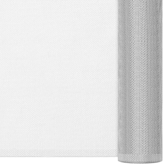 Berkfield Mesh Screen Aluminium 112X500 cm Silver