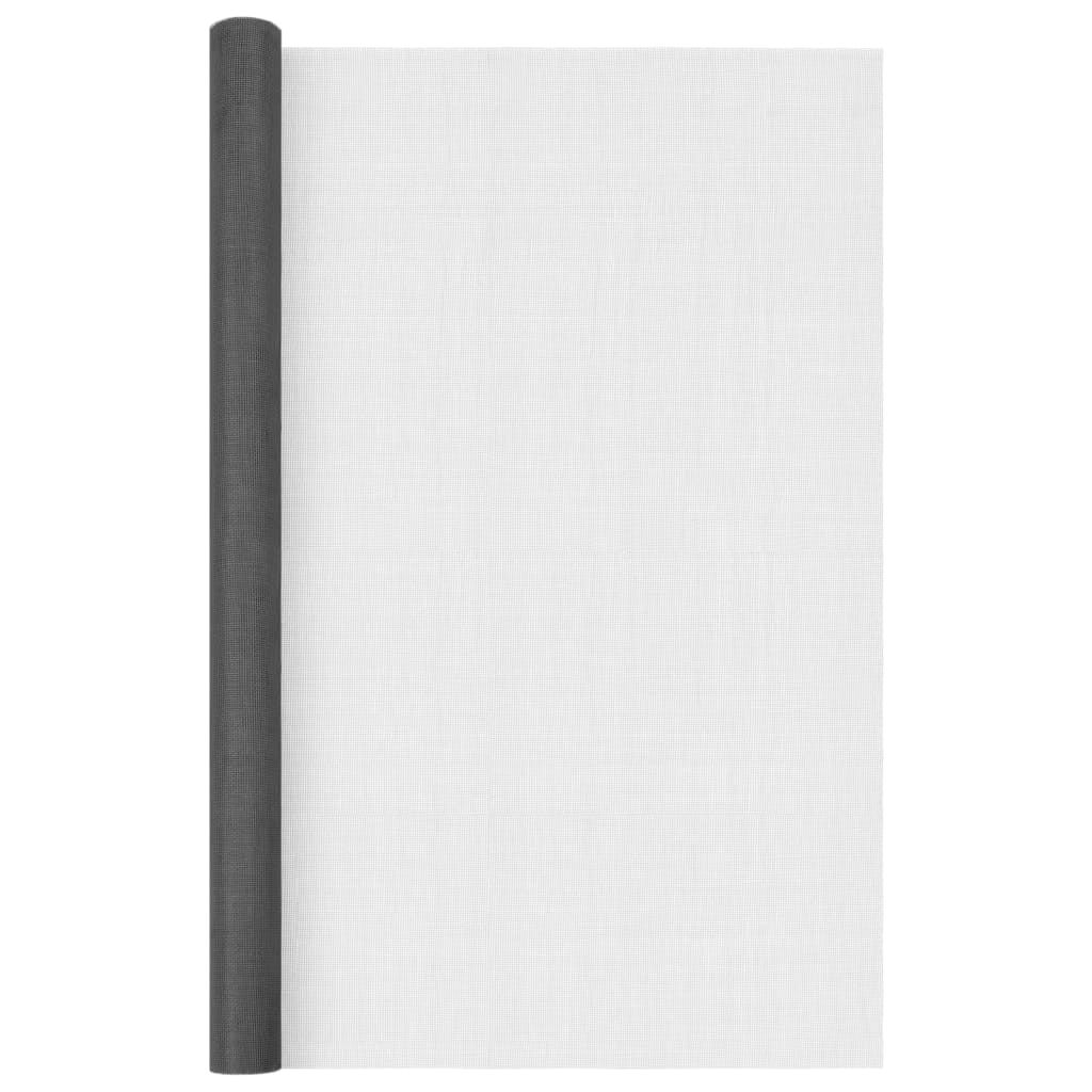 Berkfield Mesh Screen Fiberglass 80x500 cm Black