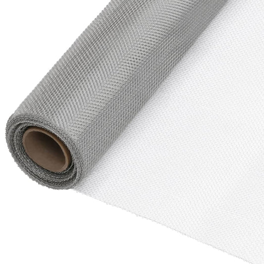 Berkfield Mesh Screen Stainless Steel 60x500 cm Silver