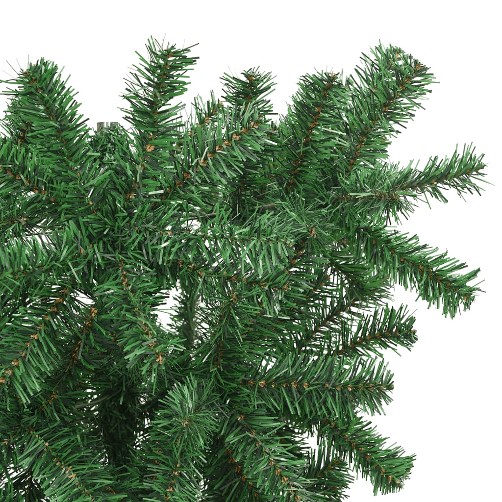 Berkfield Upside-down Artificial Christmas Tree with Stand Green 150 cm