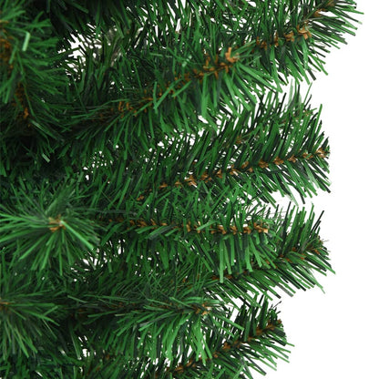 Berkfield Upside-down Artificial Christmas Tree with Stand Green 150 cm