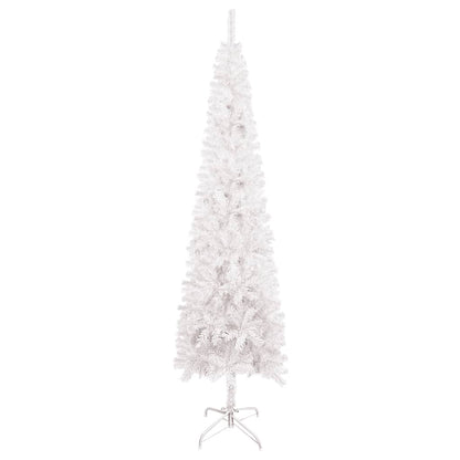 Berkfield Slim Christmas Tree White 180 cm