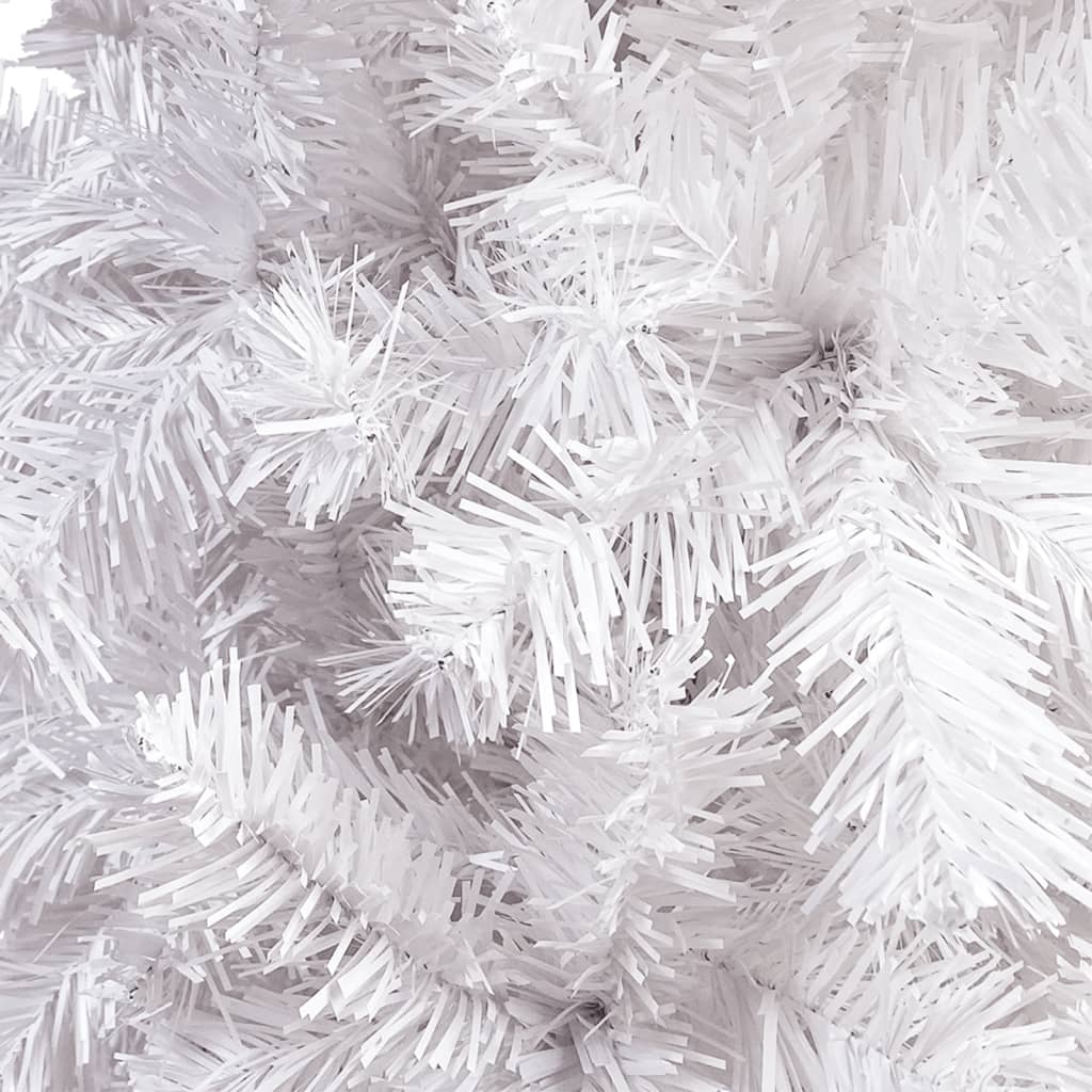 Berkfield Slim Christmas Tree White 180 cm