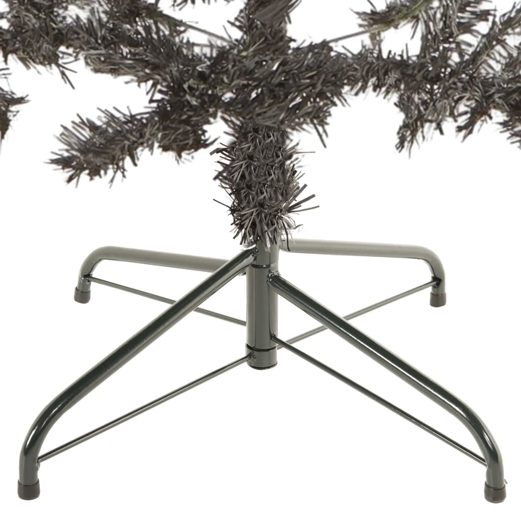 Berkfield Slim Christmas Tree Black 240 cm