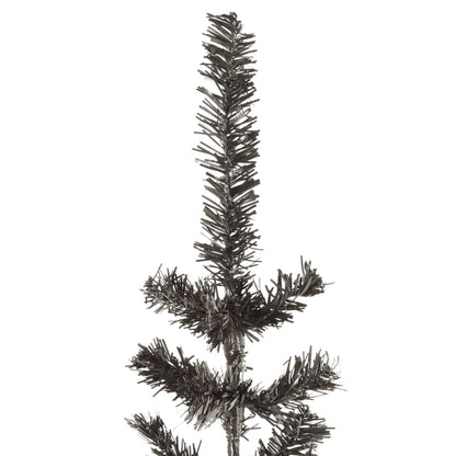 Berkfield Slim Christmas Tree Black 240 cm