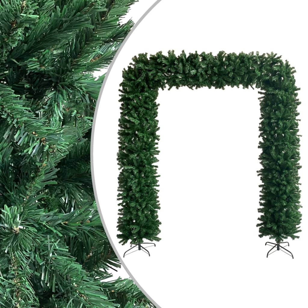 Berkfield Christmas Tree Arch Green 240 cm