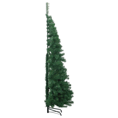 Berkfield Corner Artificial Christmas Tree Green 210 cm PVC