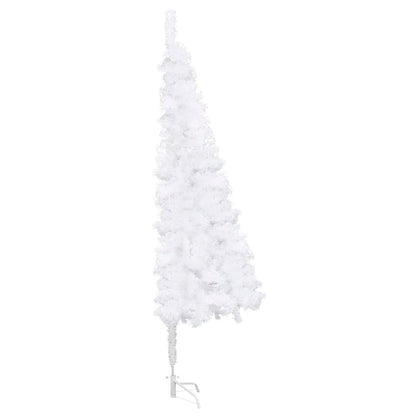 Berkfield Corner Artificial Christmas Tree White 120 cm PVC