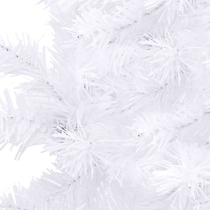 Berkfield Corner Artificial Christmas Tree White 120 cm PVC