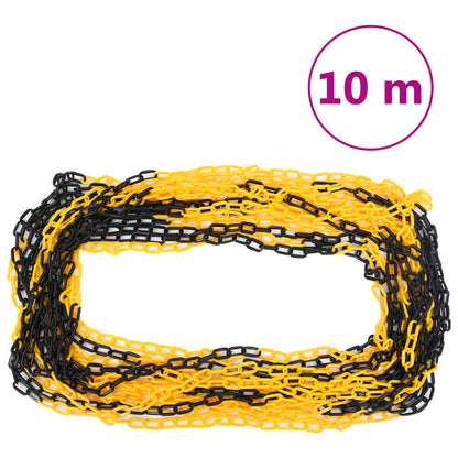 Berkfield Chain Post Set with 10 m Plastic Chain