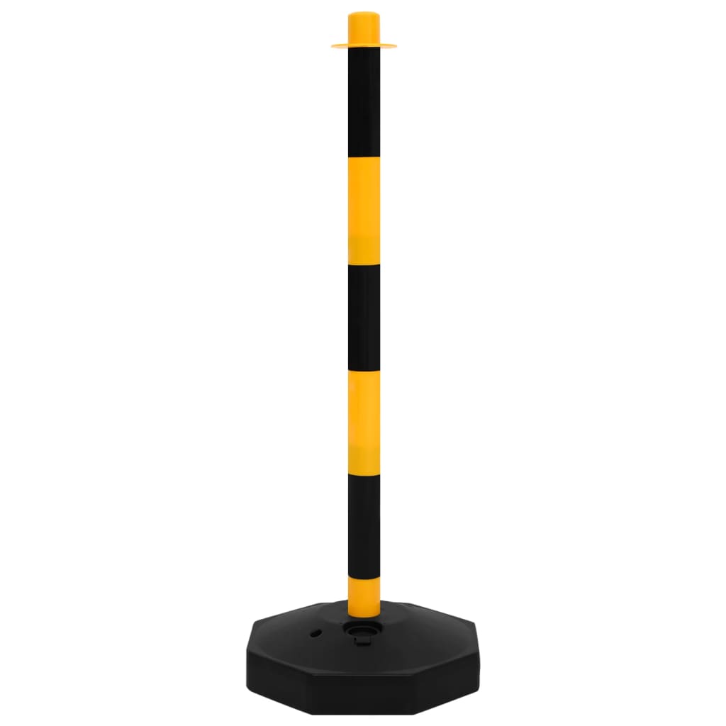 Berkfield Chain Post Set with 10 m Plastic Chain