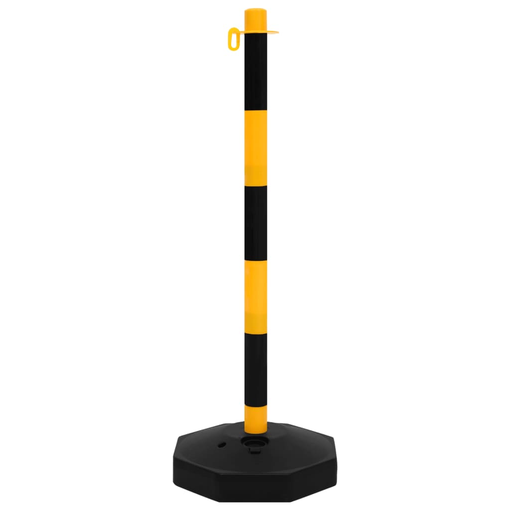 Berkfield Chain Post Set with 10 m Plastic Chain