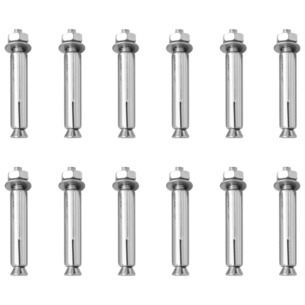 Berkfield Traffic Control Bollards 4 pcs with Chain 75 cm PE