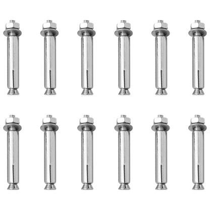 Berkfield Traffic Control Bollards 4 pcs with Chain 75 cm PE