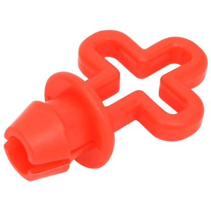 Berkfield Traffic Control Bollards 4 pcs with Chain 75 cm PE