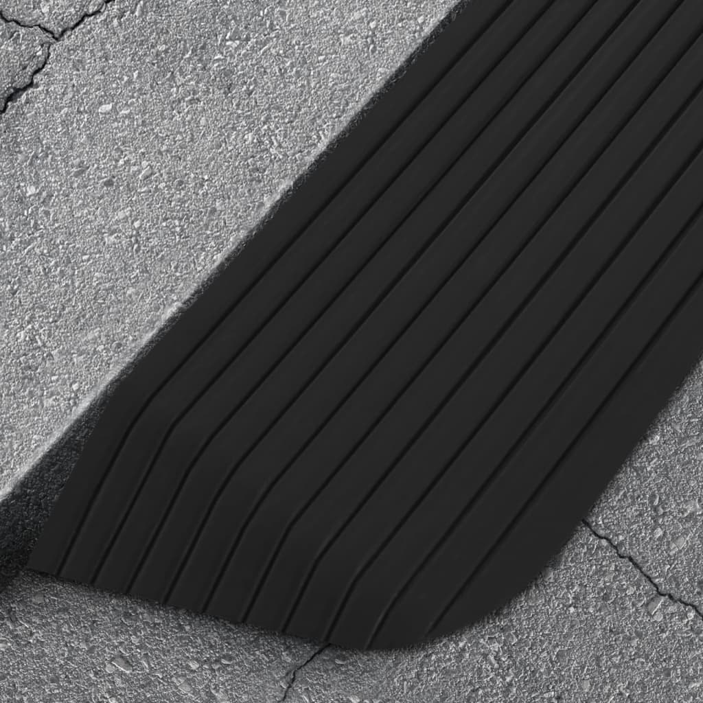 Berkfield Threshold Ramp 110x32x3.8 cm Rubber