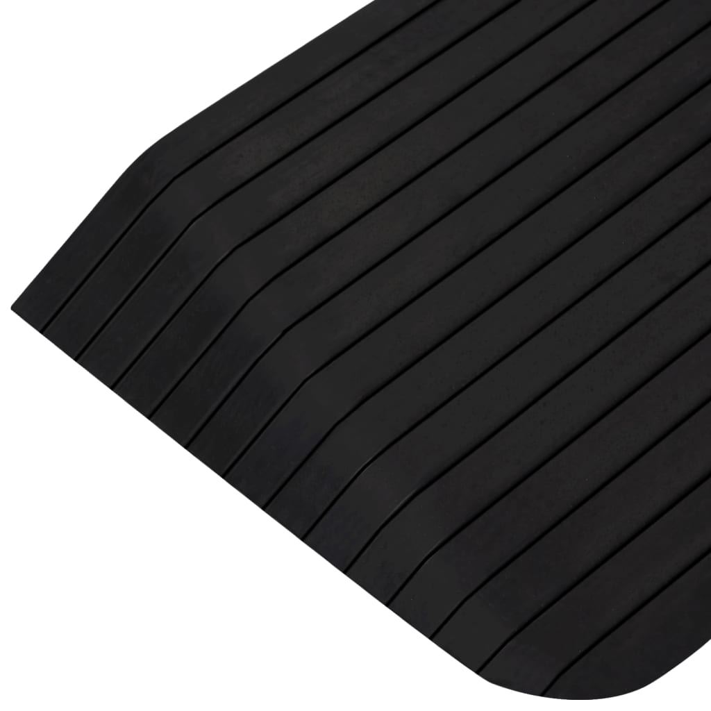 Berkfield Threshold Ramps 2 pcs 110x41x5 cm Rubber