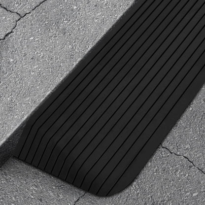 Berkfield Threshold Ramps 2 pcs 110x41x5 cm Rubber