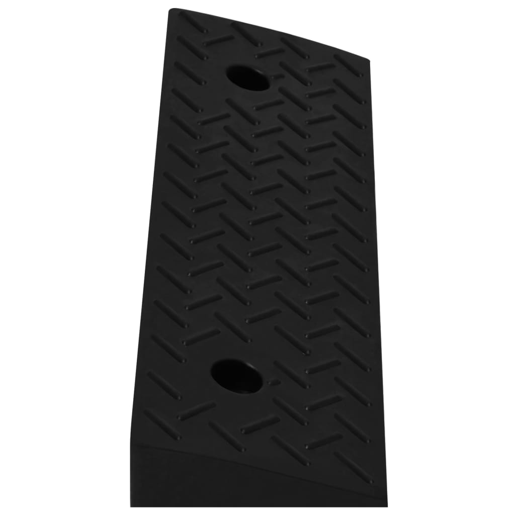 Berkfield Kerb Ramps 2 pcs 50x17.5x5 cm Rubber