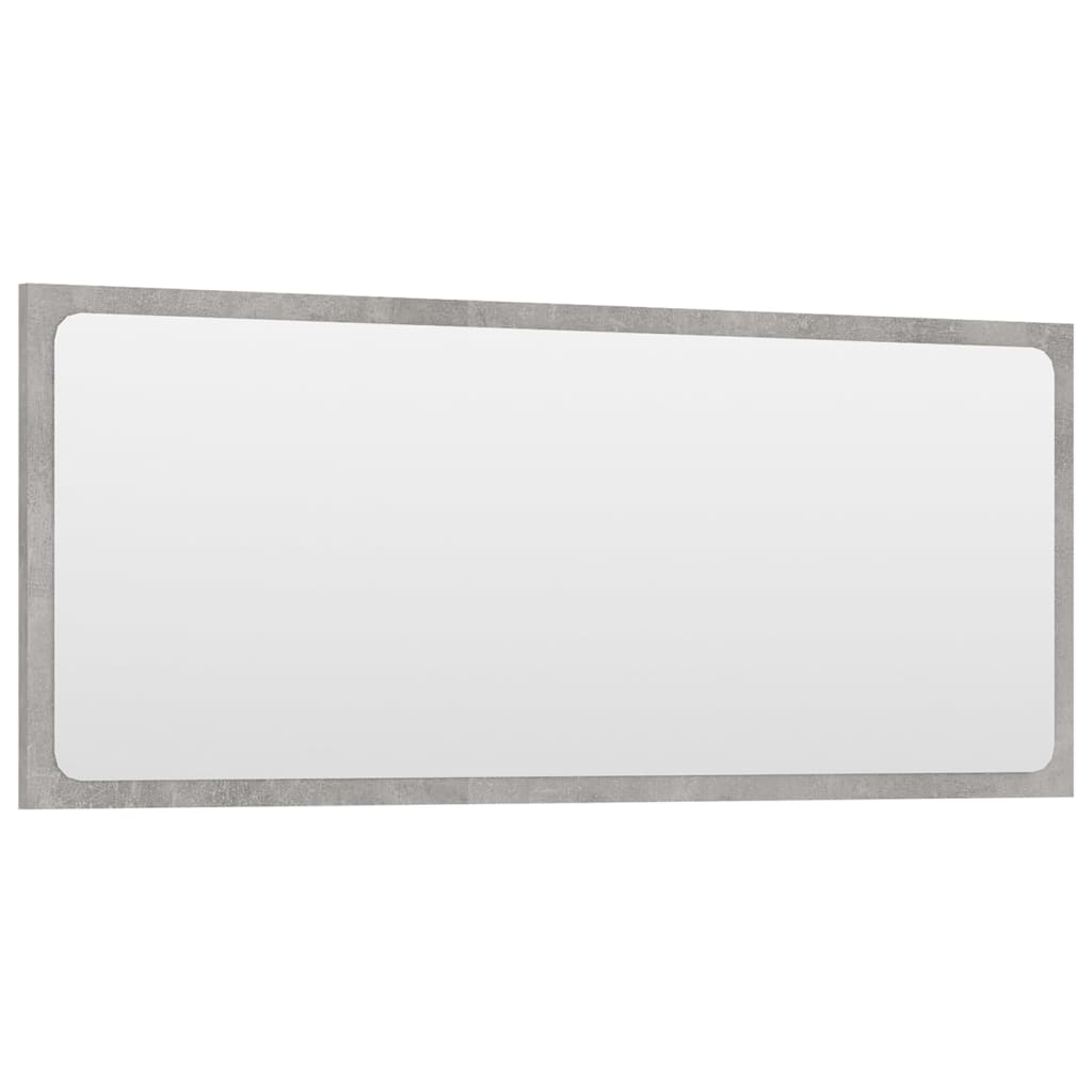 Berkfield Bathroom Furniture Set Concrete Grey Engineered Wood