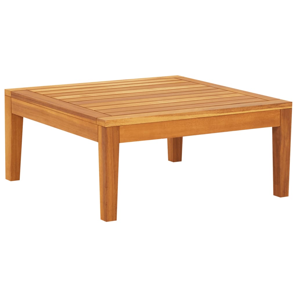 Berkfield Garden Table 64x64x29 cm Solid Acacia Wood