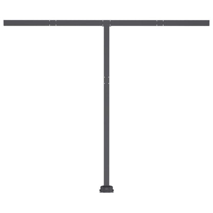 Berkfield Freestanding Manual Retractable Awning 300x250 cm Blue/White