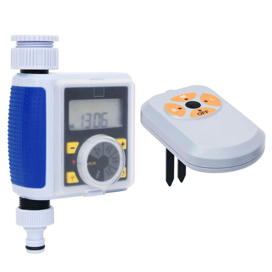 Berkfield Digital Water Timer with Single Outlet and Moisture Sensor