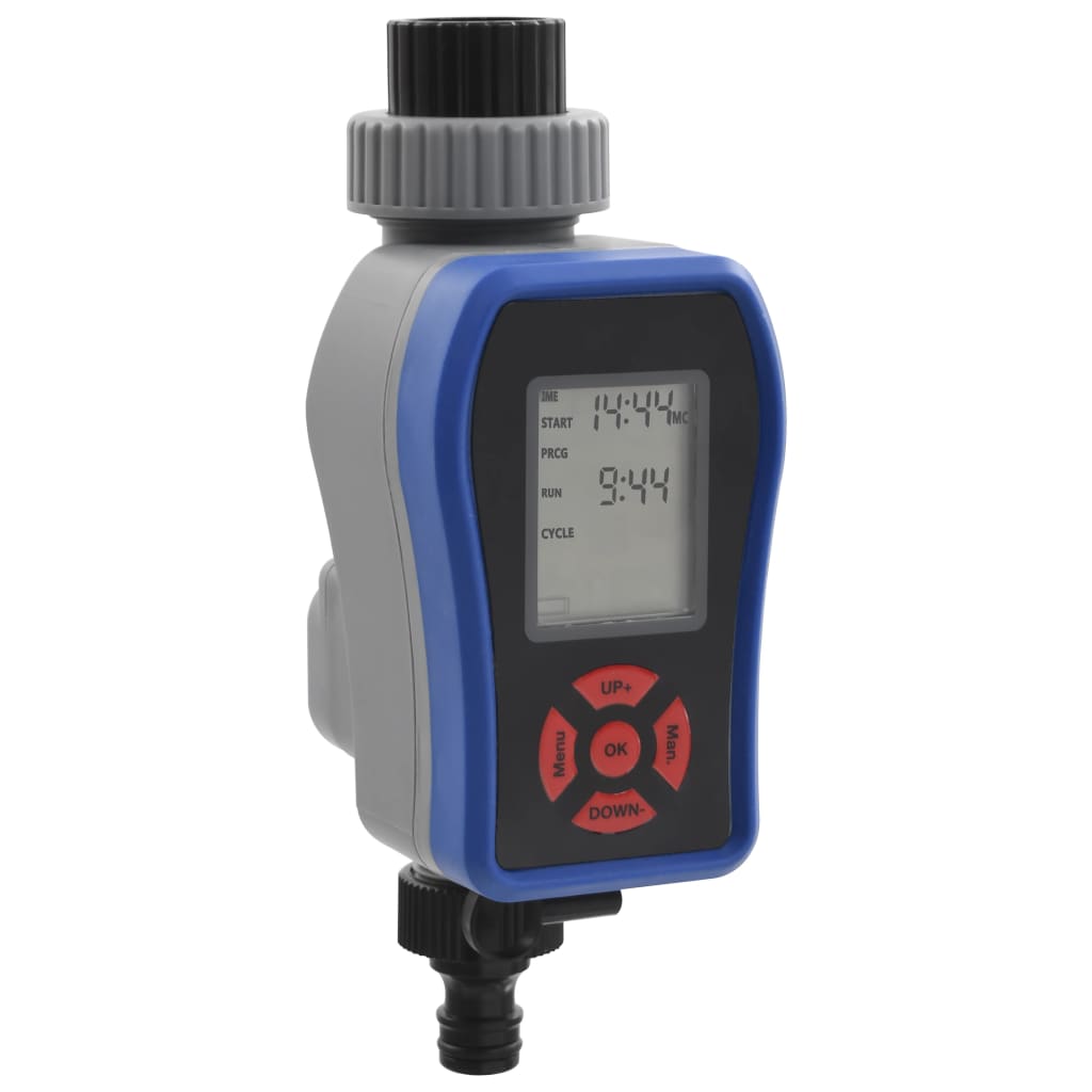 Berkfield Digital Water Timer with Single Outlet and Water Distributor