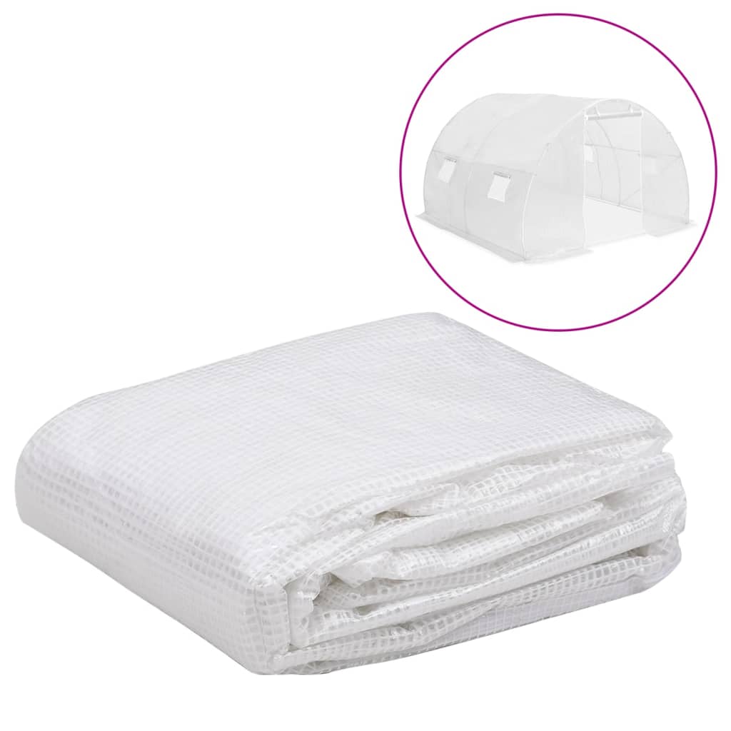 Berkfield Greenhouse Replacement Cover (9 m�__) 3x3x2 m Transparent