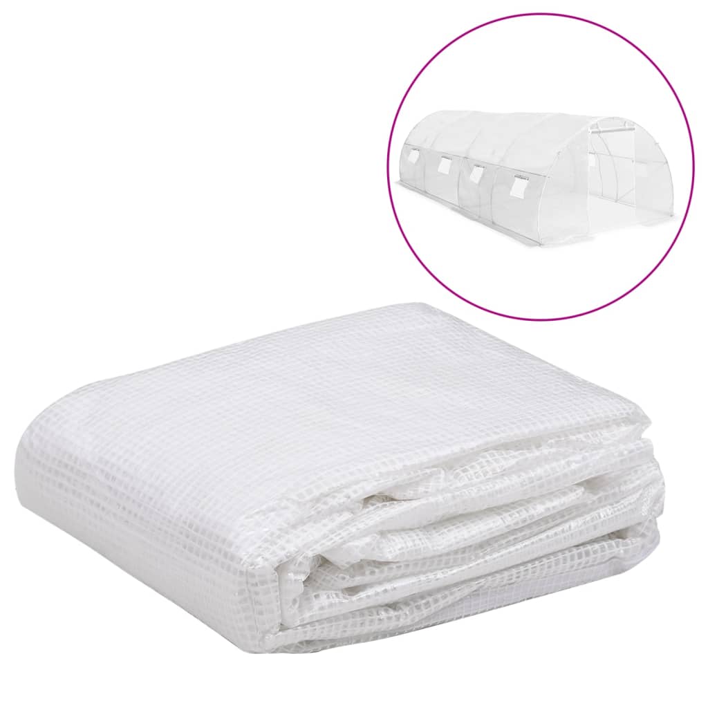 Berkfield Greenhouse Replacement Cover (18 m�__) 3x6x2 m Transparent