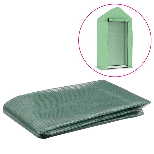 Berkfield Greenhouse Replacement Cover (0.5 må_) 50x100x190 cm Green