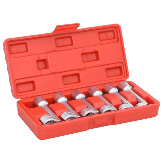 Berkfield 6 Piece L-type Open-ended Ring Wrench Socket Set