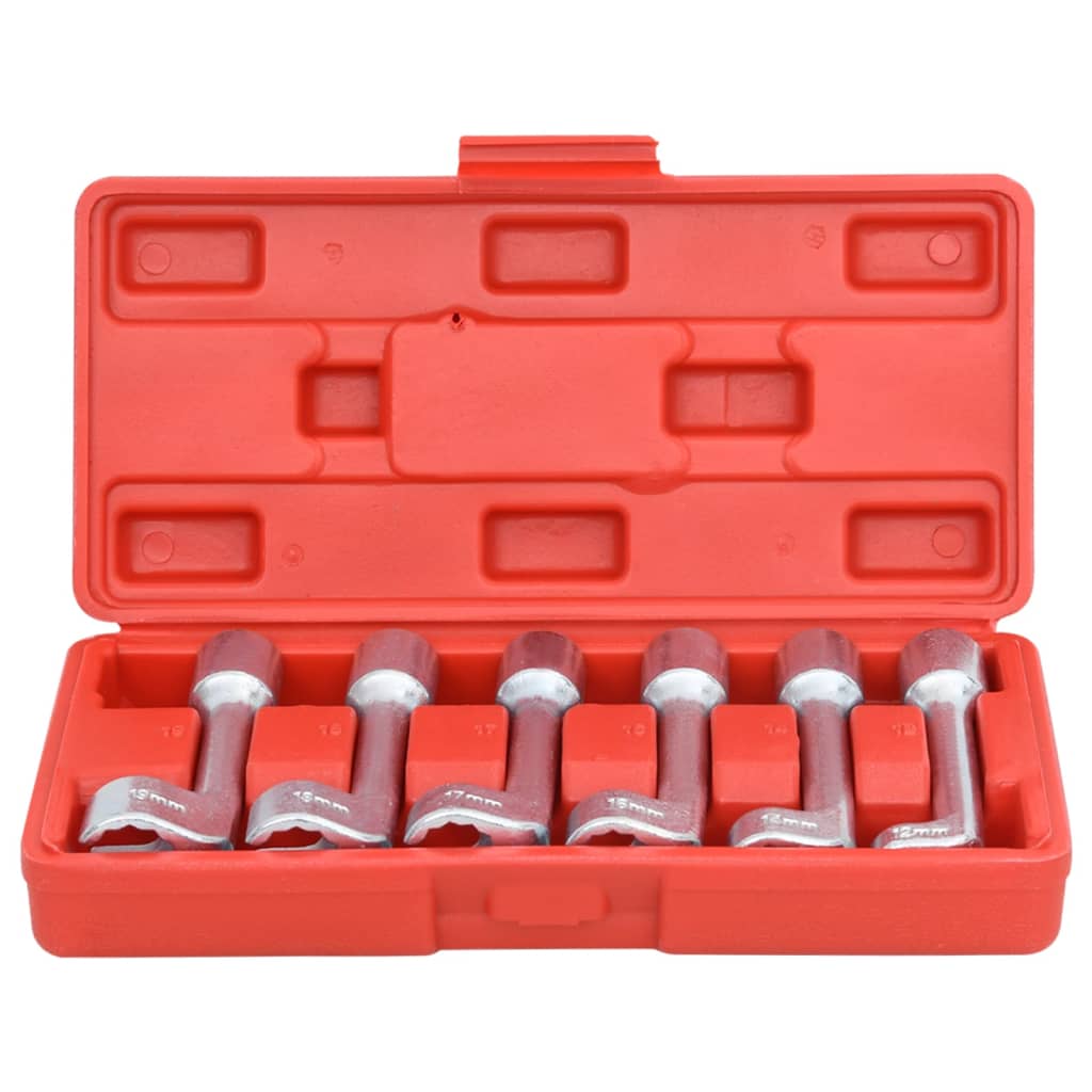 Berkfield 6 Piece L-type Open-ended Ring Wrench Socket Set