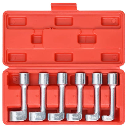 Berkfield 6 Piece L-type Open-ended Ring Wrench Socket Set